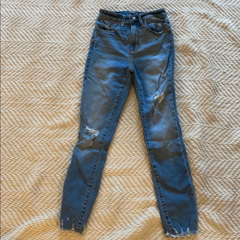 Abercrombie women jeans 24/00 high rise